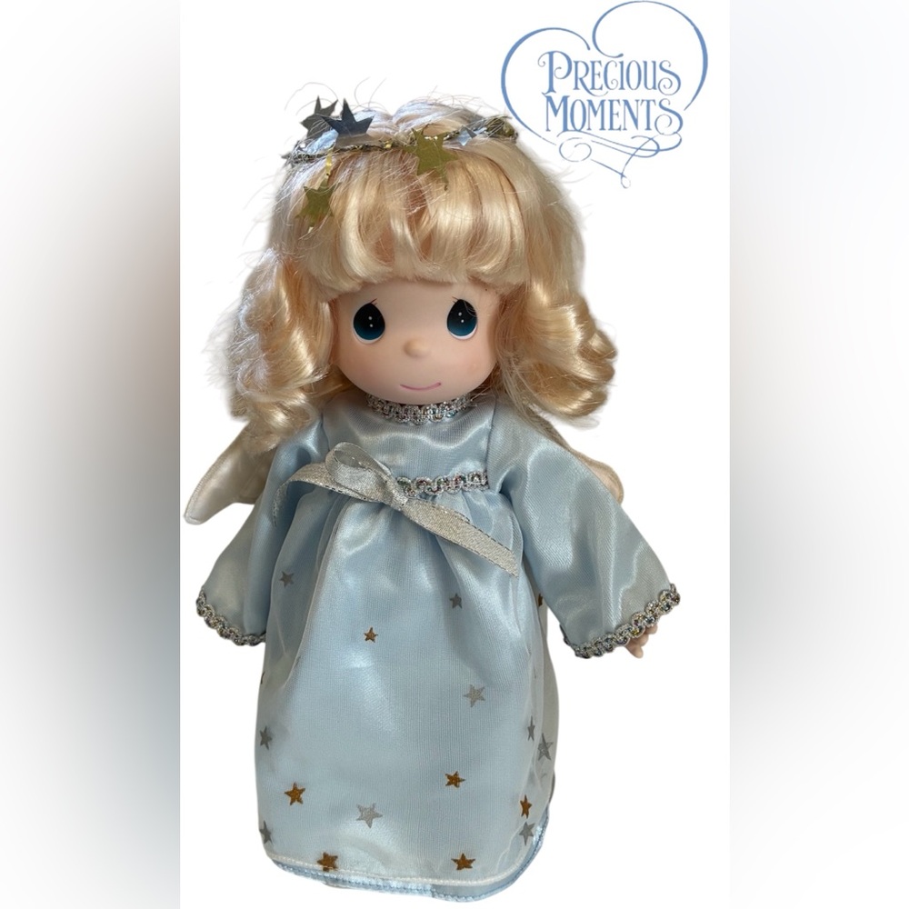 VINTAGE PRECIOUS MOMENTS ANGEL OF MIRACLES PORCELAIN DOLL 1999